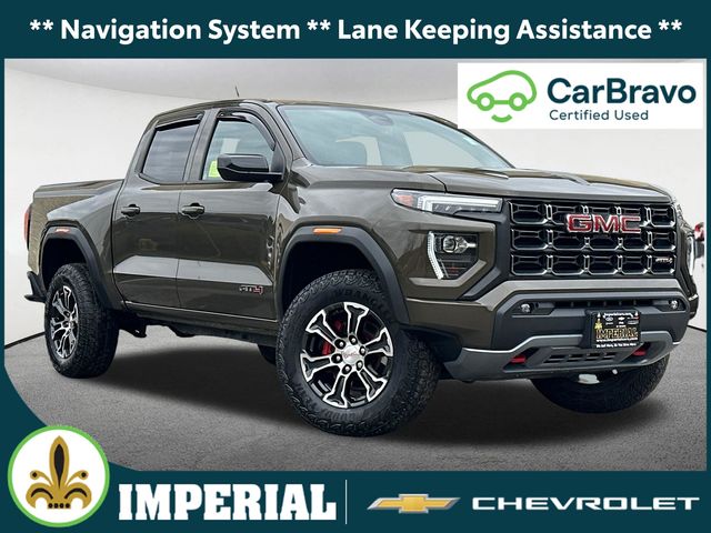 Deep Bronze Metallic 2024 GMC Canyon Pickup Truck Four-Wheel Drive 8-Speed Automatic