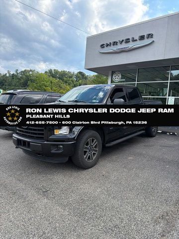 Tuxedo Black Metallic 2015 Ford F-150 Pickup Truck Four-Wheel Drive 6-Speed Automatic