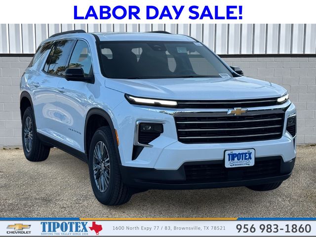 Summit White 2024 Chevrolet Traverse SUV / Crossover Front-Wheel Drive 8-Speed Automatic