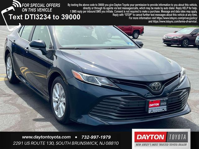 Teal (Aqua) 2018 Toyota Camry LE Sedan Front-Wheel Drive 8-Speed Automatic
