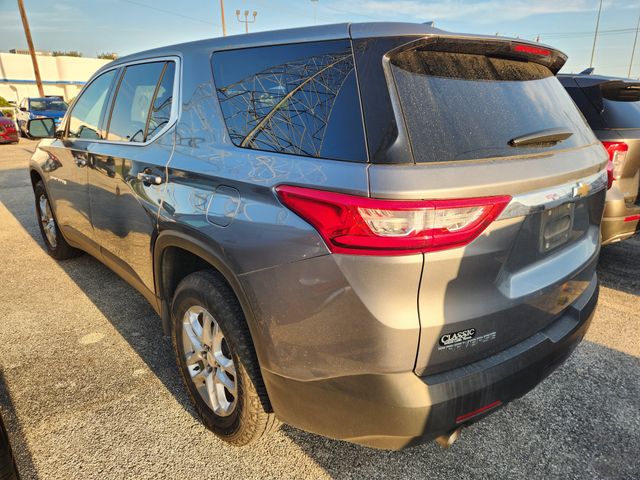 2019 Chevrolet Traverse LS Gray at Victoria Chrysler Dodge Jeep Ram