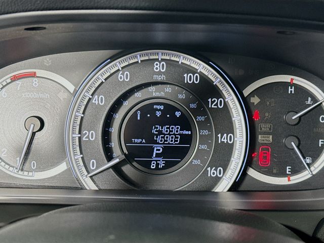 2016 Black Honda Accord Sedan EX FWD Sedan