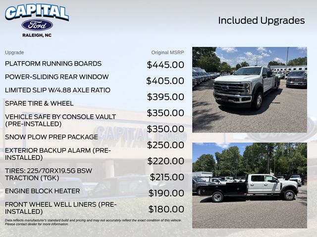 New 2025 White Ford LARIAT GOOSENECK image 3