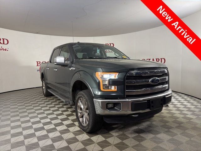 Guard Metallic 2015 Ford F-150 Lariat SuperCrew 4WD Pickup Truck Four-Wheel Drive 6-Speed Automatic