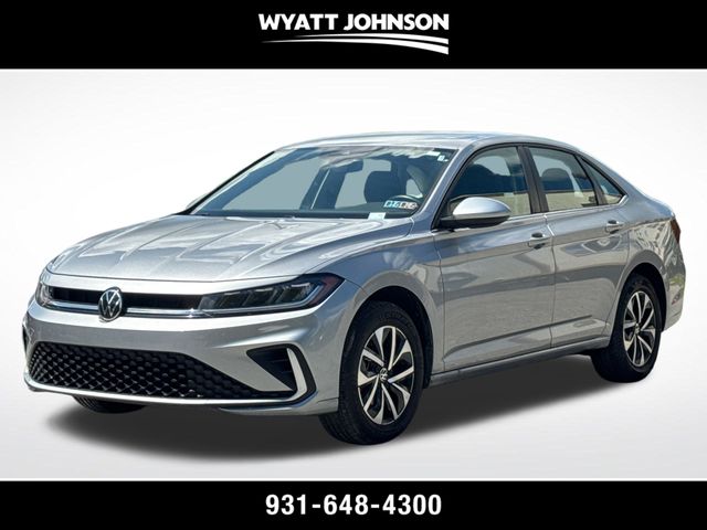 Blue 2025 Volkswagen Jetta Sedan Front-Wheel Drive 8-Speed Automatic