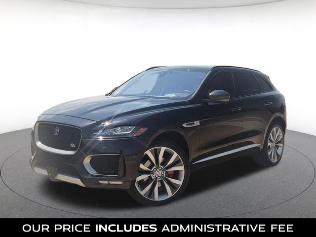 Black 2019 Jaguar F-PACE SUV / Crossover All-Wheel Drive 8-Speed Automatic