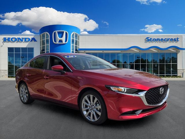 Soul Red Crystal Metallic 2026 Mazda MAZDA3 Sedan Front-Wheel Drive 6-Speed Automatic