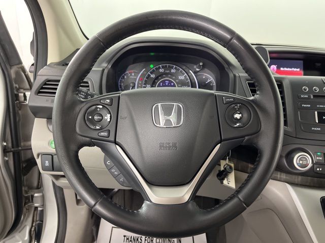 2012 Alabaster Silver Metallic Honda CR-V EX-L FWD SUV