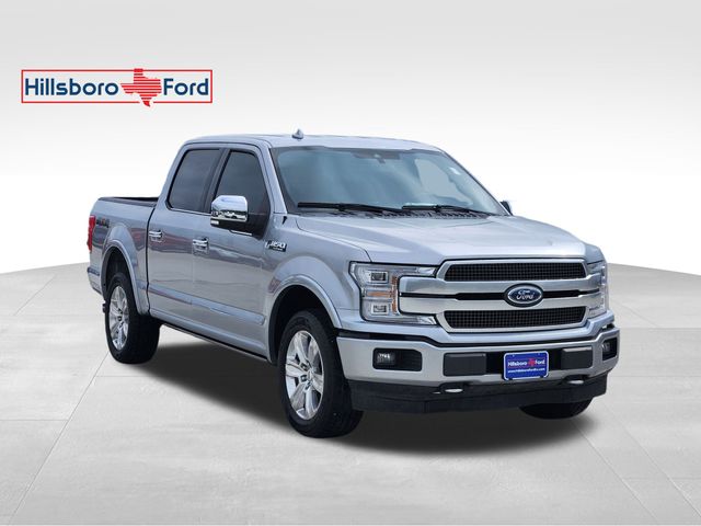 2020 Iconic Silver Metallic Ford F-150 Platinum 4X4 Truck