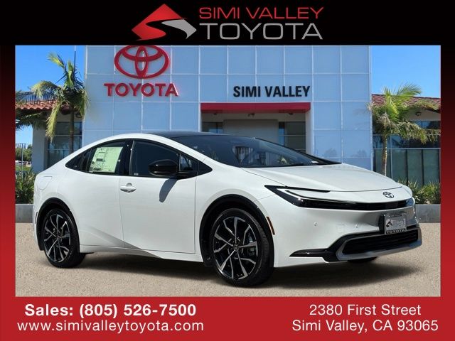 White (Wind Chill Pearl) 2026 Toyota Prius Plug-In Hybrid XSE Premium FWD Hatchback Front-Wheel Drive Continuously Variable Transmission
