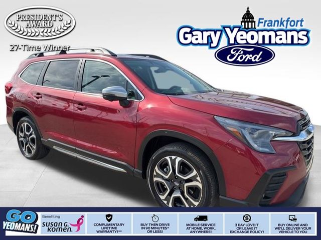 Crimson Red Pearl 2023 Subaru Ascent Limited 7-Passenger AWD SUV / Crossover All-Wheel Drive Continuously Variable Transmission