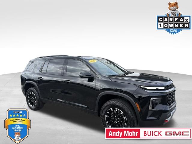 Black Metallic 2024 Chevrolet Traverse SUV / Crossover Four-Wheel Drive 8-Speed Automatic
