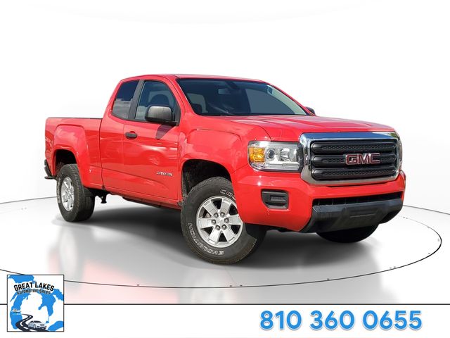 Cardinal Red 2017 GMC Canyon Pickup Truck 4X2 6-Speed Automatic