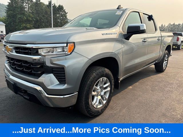 Sterling Gray Metallic 2025 Chevrolet Silverado 1500 Pickup Truck Four-Wheel Drive 8-Speed Automatic