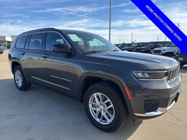 Baltic Gray Metallic Clearcoat 2025 Jeep Grand Cherokee L Laredo RWD SUV / Crossover 4X2 8-Speed Automatic
