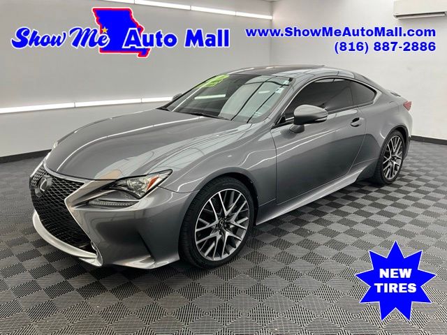 Gray Pearl 2016 Lexus RC Coupe Rear-Wheel Drive 8-Speed Automatic