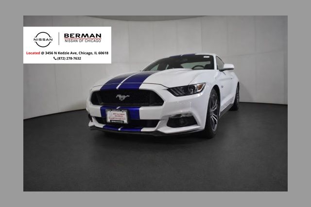 Oxford White 2017 Ford Mustang GT Coupe RWD Coupe Rear-Wheel Drive 6-Speed Automatic
