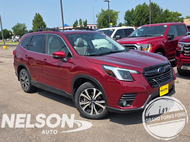 Crimson Red Pearl 2022 Subaru Forester SUV / Crossover All-Wheel Drive Continuously Variable Transmission