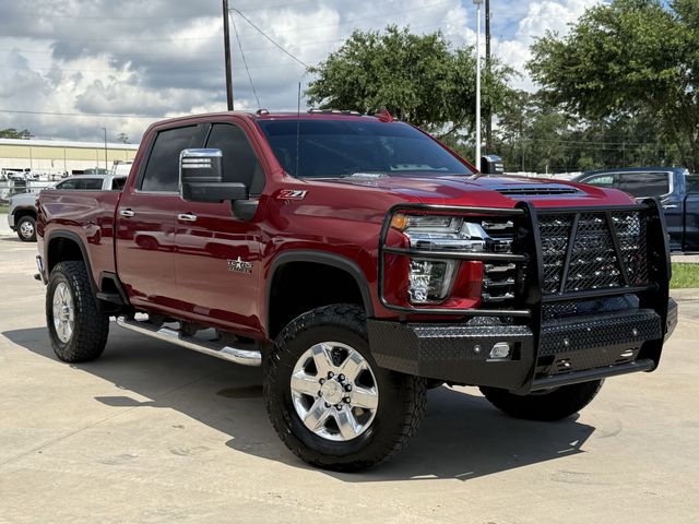 2021 Chevrolet Silverado 2500HD LTZ Red at Traditions Chevrolet