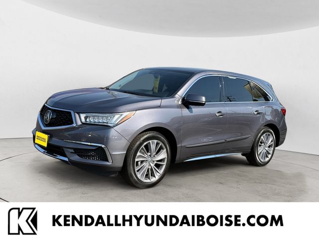 Gray 2017 Acura MDX SUV / Crossover All-Wheel Drive 9-Speed Automatic