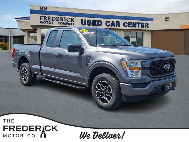 Star White Metallic Tri-Coat 2022 Ford F-150 Pickup Truck Four-Wheel Drive Automatic