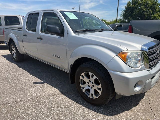 Silver 2012 Suzuki Equator Sport Crew Cab 4WD Pickup Truck Four-Wheel Drive 5-Speed Automatic
