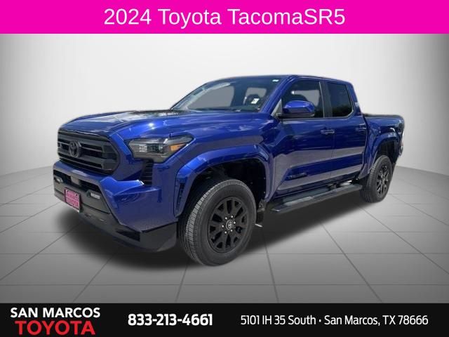 Blue 2024 Toyota Tacoma Pickup Truck 4X2 8-Speed Automatic