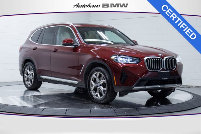 Aventurin Red Metallic 2024 BMW X3 SUV / Crossover All-Wheel Drive 8-Speed Automatic