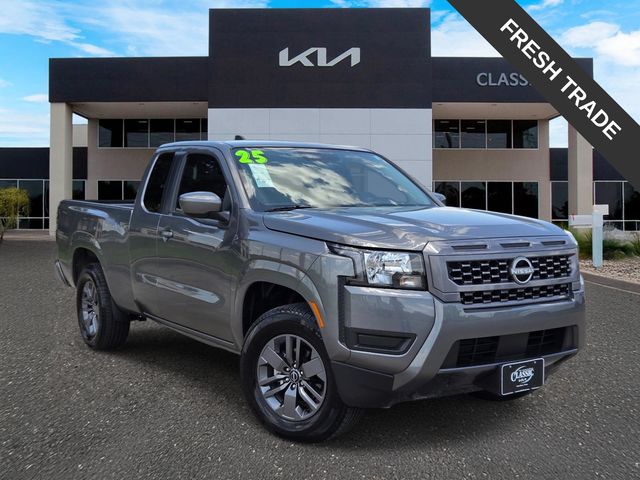 Gray (Gun Metallic) 2025 Nissan Frontier Pickup Truck 4X2 9-Speed Automatic Overdrive
