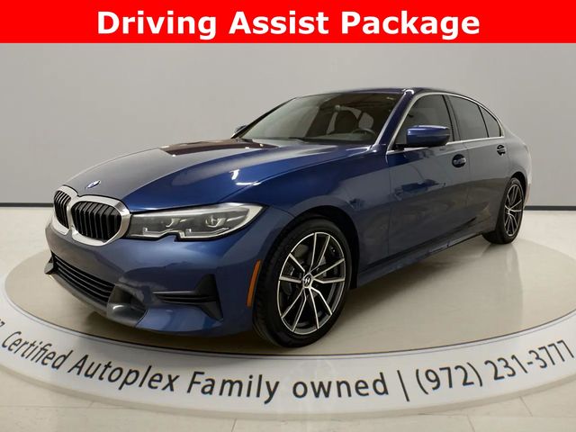 Phytonic Blue Metallic 2022 BMW 3 Series Sedan Rear-Wheel Drive 8-Speed Automatic