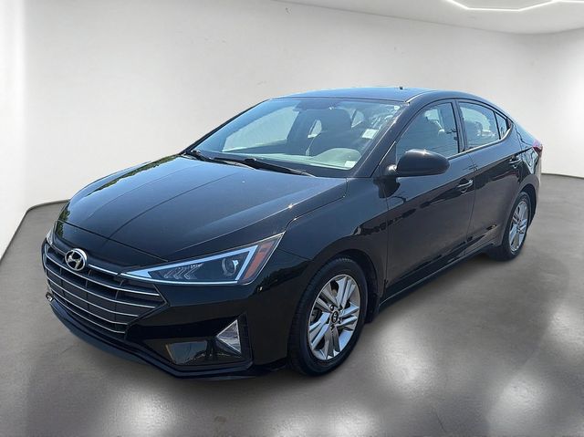 Phantom Black 2020 Hyundai Elantra Sedan Front-Wheel Drive Continuously Variable Transmission