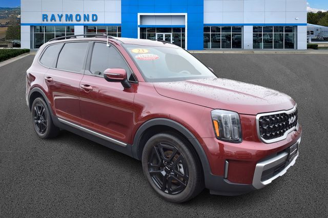 Dawning Red 2023 Kia Telluride EX X-Line AWD SUV / Crossover All-Wheel Drive 8-Speed Automatic