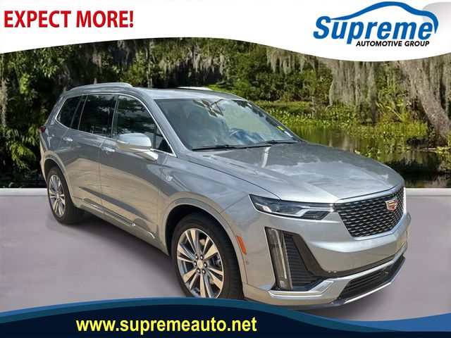 Argent Silver Metallic 2025 Cadillac XT6 SUV / Crossover Front-Wheel Drive 9-Speed Automatic