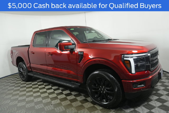 New 2026 Red Ford Lariat image 2