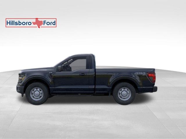 2025 Black Metallic Ford F-150 XL 4X4 Truck