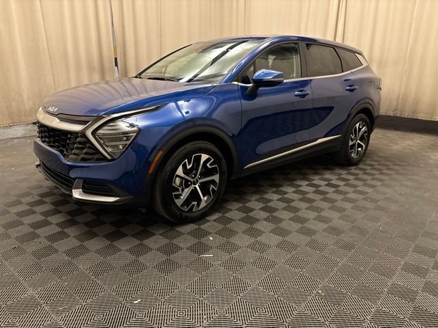 Sapphire Blue 2025 Kia Sportage SUV / Crossover Front-Wheel Drive 8-Speed Automatic
