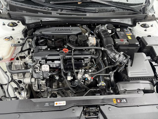 2025 Hyundai Elantra N Line White at DeMontrond Gulf Freeway