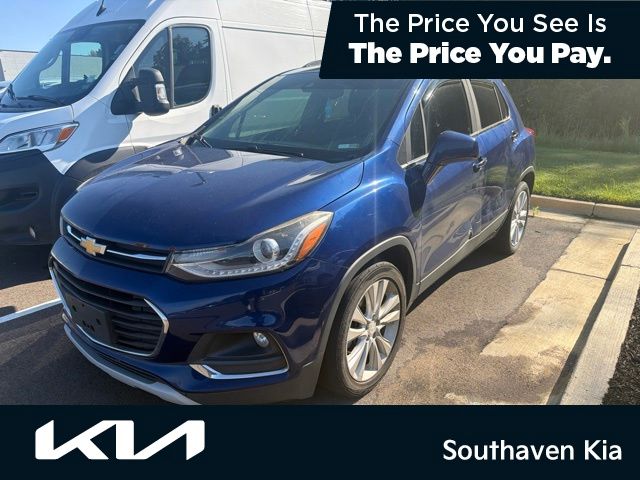 Blue Topaz Metallic 2017 Chevrolet Trax SUV / Crossover Front-Wheel Drive 6-Speed Automatic