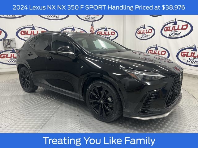 Black (Obsidian) 2024 Lexus NX SUV / Crossover All-Wheel Drive 8-Speed Automatic