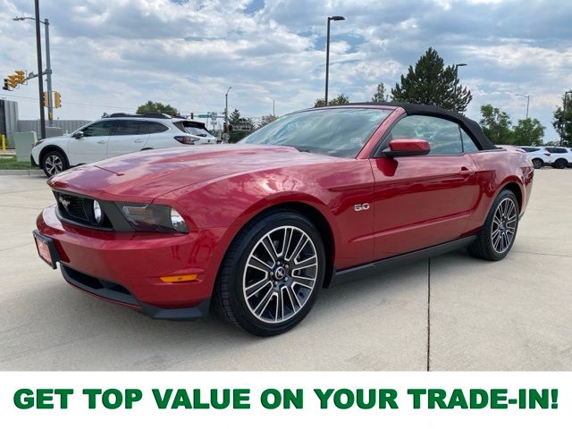 Red Candy 2011 Ford Mustang Convertible Rear-Wheel Drive 6-Speed Automatic