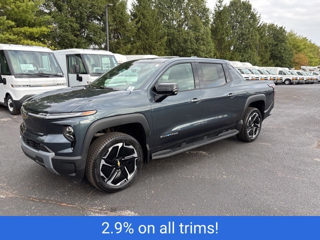 Blue Smoke Metallic 2026 Chevrolet Silverado EV Pickup Truck All-Wheel Drive 1-Speed Automatic