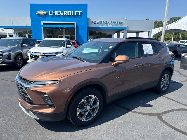 Red (Copper Bronze Metallic) 2024 Chevrolet Blazer SUV / Crossover Front-Wheel Drive 9-Speed Automatic Overdrive
