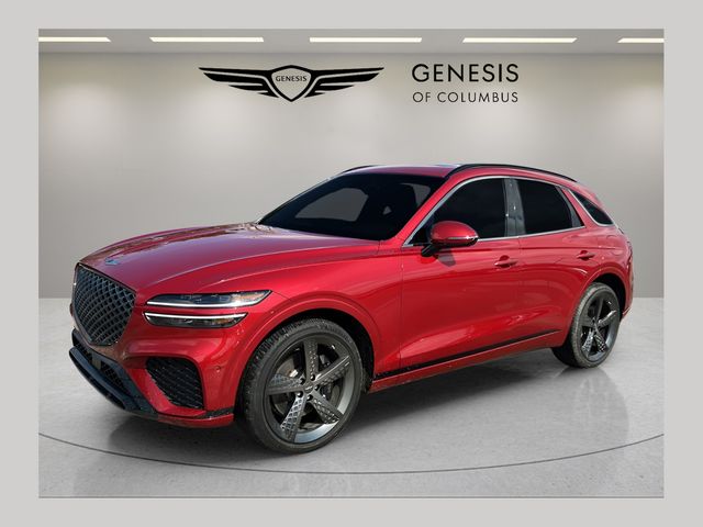 Mauna Red 2025 Genesis GV70 3.5T Sport AWD SUV / Crossover All-Wheel Drive 8-Speed Automatic