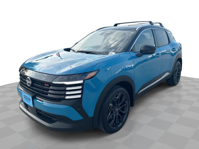 Arctic Ice Blue/Black 2025 Nissan Kicks SUV / Crossover All-Wheel Drive Continuously Variable Transmission