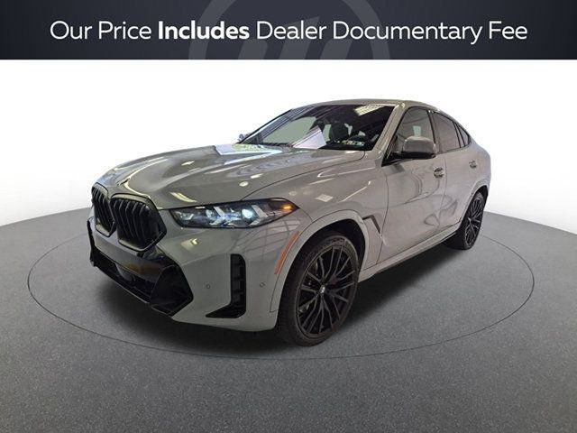 Gray (Brooklyn Grey Metallic) 2025 BMW X6 SUV / Crossover All-Wheel Drive 8-Speed Automatic