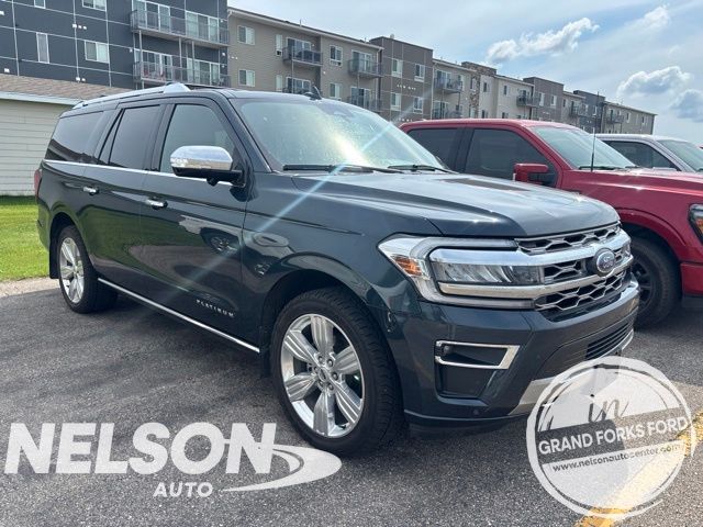 Stone Blue Metallic 2023 Ford Expedition SUV / Crossover Four-Wheel Drive Automatic