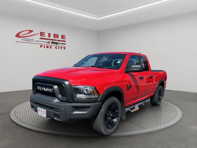 Flame Red Clearcoat 2024 RAM 1500 Pickup Truck Four-Wheel Drive 8-Speed Automatic