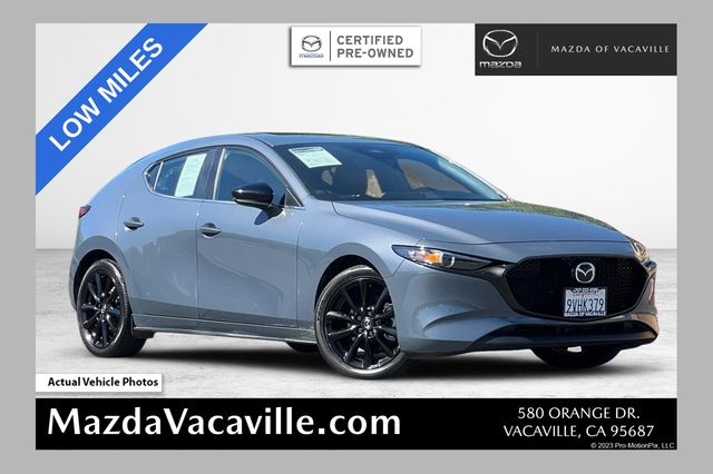 Polymetal Gray Metallic 2025 Mazda MAZDA3 2.5 S Carbon Edition Hatchback AWD Hatchback All-Wheel Drive 6-Speed Automatic