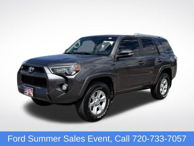 Magnetic Gray Metallic 2016 Toyota 4Runner SUV / Crossover Four-Wheel Drive 5-Speed Automatic Overdrive