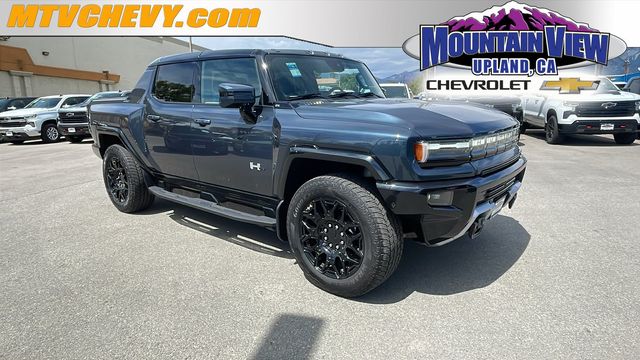 Gray (Graphite Blue Metallic) 2025 GMC Hummer EV Pickup Pickup Truck All-Wheel Drive 1-Speed Automatic